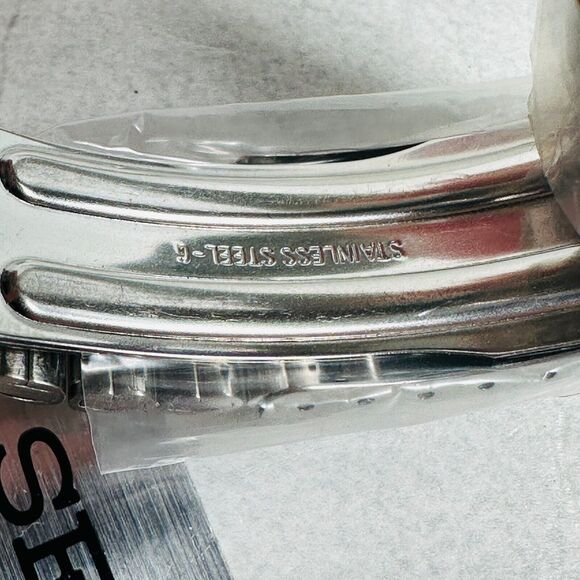 Seiko 5 Automatic Watch Mens 34mm Day Date Black Dial Silver Tone 7S26-0560 - Picture 11 of 15